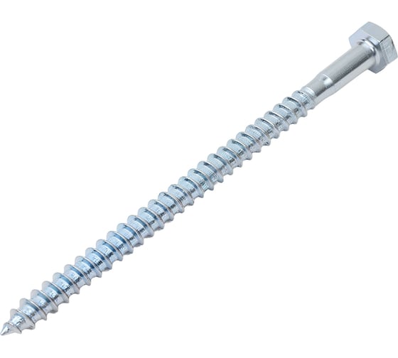 Шуруп для крепления лаг и реек STEELREX цинк 6x100 мм, коробка 40 шт. 0127006100B300004016