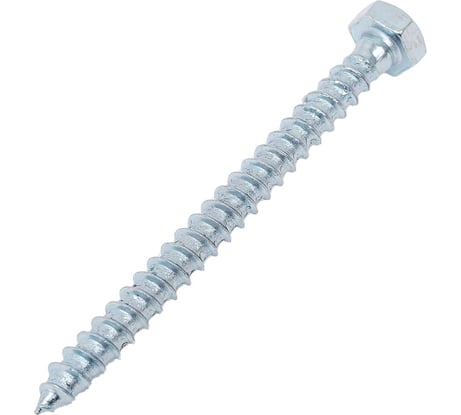 Шуруп для крепления лаг и реек STEELREX цинк 6x70 мм, коробка 40 шт. 0127006070B400004032