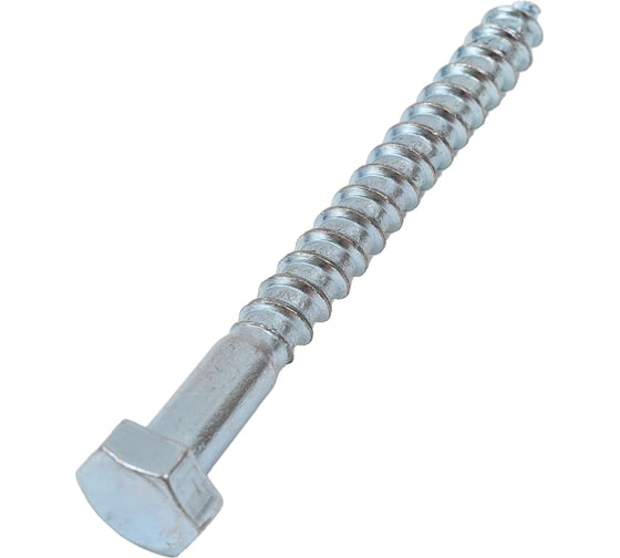 Шуруп для крепления лаг и реек STEELREX цинк 8x80 мм, коробка 25 шт. 0127008080B300002516