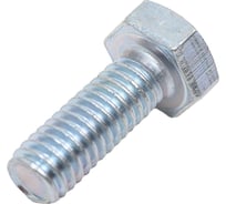 Болты Профикреп DIN 933, 5.8, оцинкованные, пакет, 6х16 мм, 6 шт. 111746