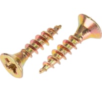 Универсальный саморез Kranz 3.5x16 мм, желтый цинк, пакет 1000 шт. в упаковке 1111-3516-2