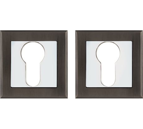 Накладка под цилиндр PUNTO ET QL GR/CP-23 графит/хром 36999