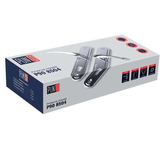 Ручка на планке PUNTO P90 8518 CRONA CP 41977