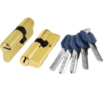 Цилиндровый механизм PUNTO Z400/70 mm 30+10+30 PB латунь 5 кл. 35243