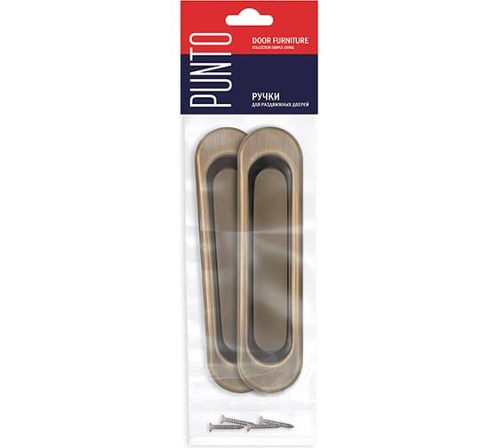 Ручки для раздвижных дверей PUNTO Soft LINE SL-010 AB 38605