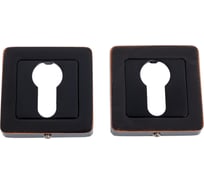 Накладка под цилиндр PUNTO ET QR ABL-28 темная медь 40057