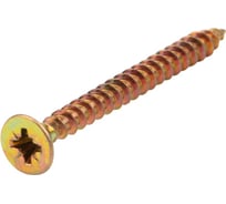 Универсальный саморез Kranz 4.5x50 мм, желтый цинк, пакет, 500 шт. в упаковке 1111-4550-2