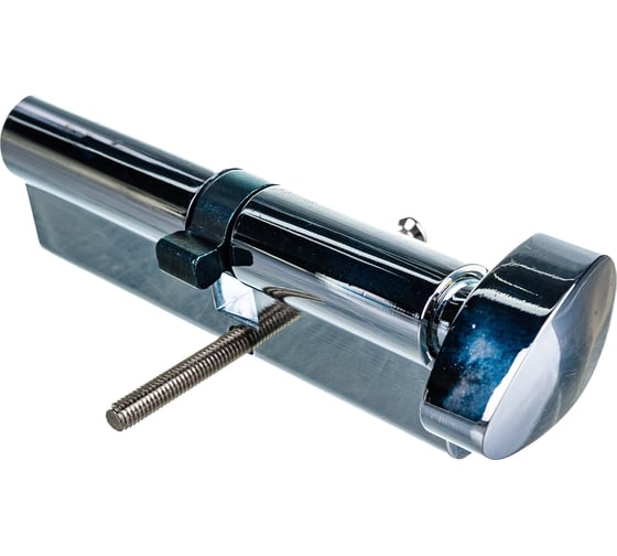 Цилиндровый механизм с вертушкой PUNTO Z402/100 mm 50+10+40 CP хром 5 кл. 36183