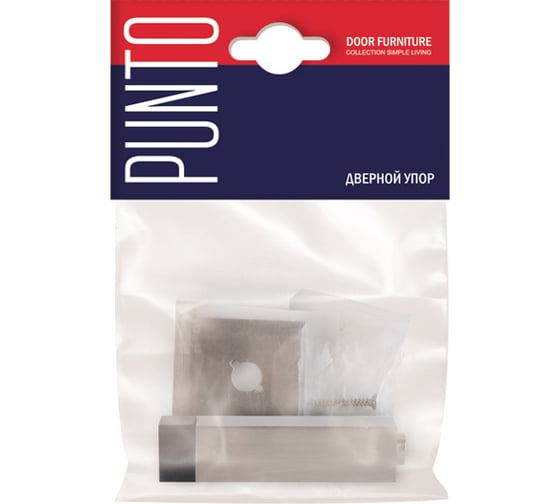 Дверной упор PUNTO DS PW-75 CP-8 хром 34743