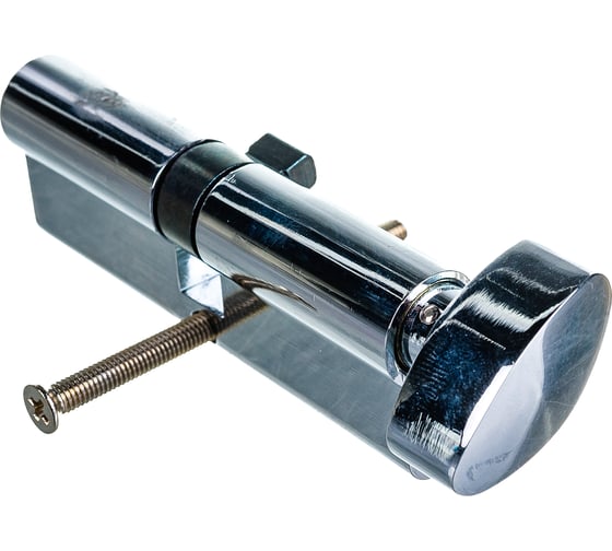 Цилиндровый механизм с вертушкой PUNTO Z402/90 mm 40+10+40 CP хром 5 кл. 35277