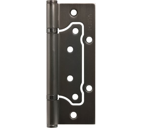 Универсальная петля без врезки PUNTO 200-2B 125x2,5 GR графит 2 шт. 35509 1