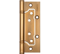 Универсальная петля без врезки PUNTO 200-2B 125x2,5 CF кофе 35503