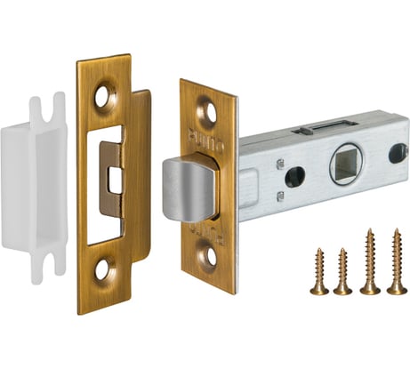 Врезная защелка PUNTO L45-8 CFB кофе глянец 36933