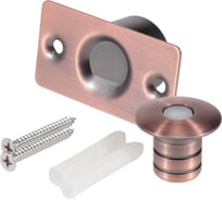 Магнитный автоматический упор Brante скрытый (отбойник/стопор/стоппер), медь 606713