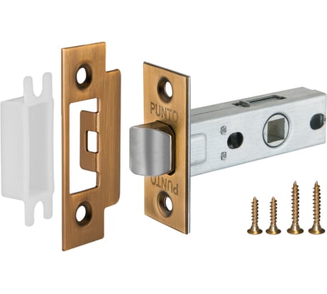 Врезная защелка PUNTO L45-8 CF кофе 36931