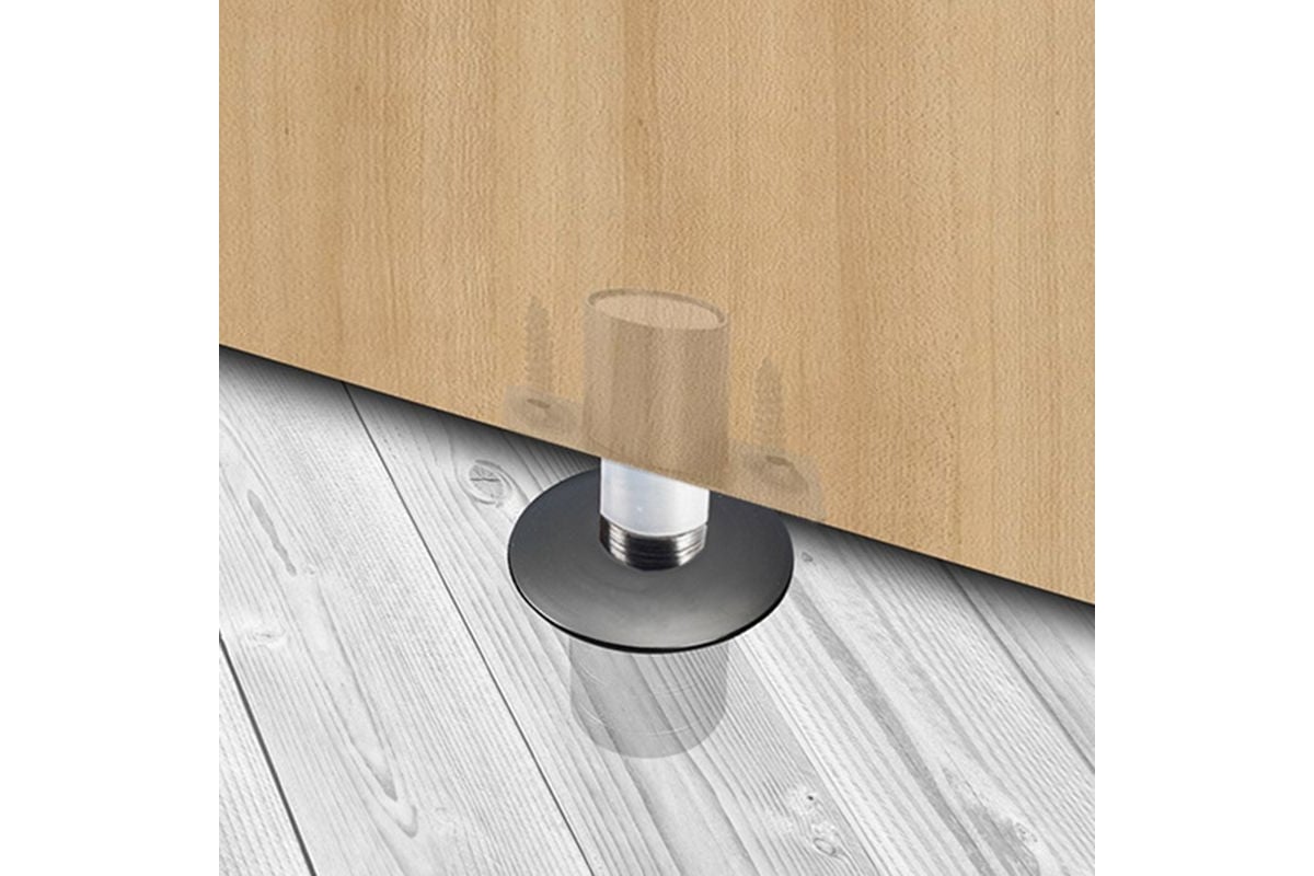 Магнитный автоматический упор Brante скрытый (отбойник/стопор/стоппер ...