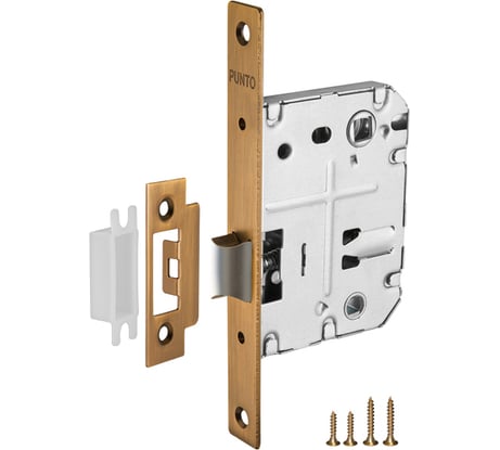 Врезная защелка PUNTO L72-50 CF кофе 36941