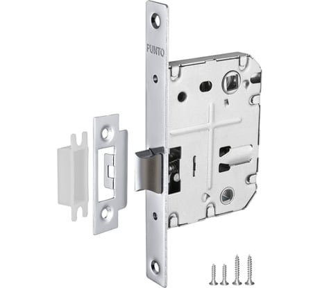 Врезная защелка PUNTO L72-50 CP хром 36951