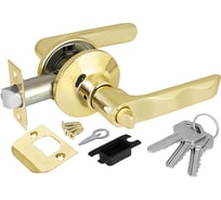 Ручка защелка PUNTO 6024 PB-E кл./фик. золото 36823