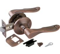 Ручка защелка PUNTO 6030 AC-P без фик. медь 34677