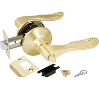 Ручка защелка PUNTO 6030 SB-B фик. мат. золото 34691