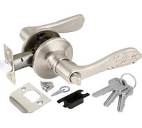 Ручка защелка PUNTO 6033 SN-E кл./фик. мат. никель 36795