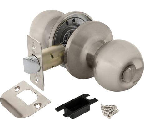 Ручка защелка PUNTO 6072 SN-B фик. мат. никель 25233