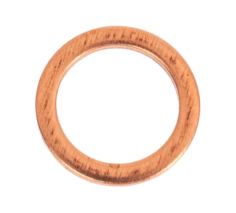 Медная шайба HIMPT 10 шт, 10x14x1.0 00-00016186