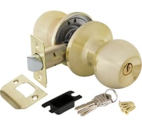 Ручка защелка PUNTO 6072 SB-E кл./фик. мат. золото 25229