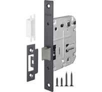 Врезная защелка Fuaro PLASTIC P72-50 GR графит 37515