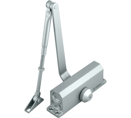 Дверной доводчик Fuaro DC-202 AL до 45 кг алюминий 30555