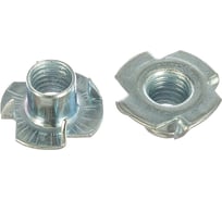 Мебельная врезная гайка Метизный двор M10x12,5, DIN 1624, 1500 шт 4690441033109