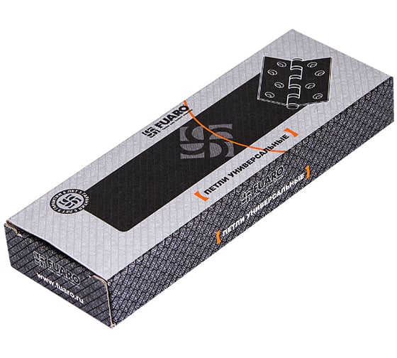 Универсальная петля Fuaro 4BB 100x75x2,5 мм CF кофе 34399
