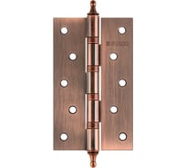 Универсальная петля Fuaro 4BB/A/BL 125x75x2,5 АС медь БЛИСТЕР 30985