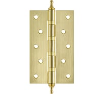 Универсальная петля Fuaro 4BB/A/BL 125x75x2,5 SB мат. золото БЛИСТЕР 30983