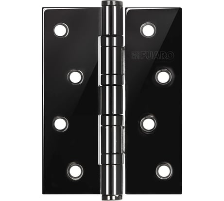 Универсальная петля Fuaro 4BB/BL 100x75x2,5 BN черный глянец БЛИСТЕР 39735
