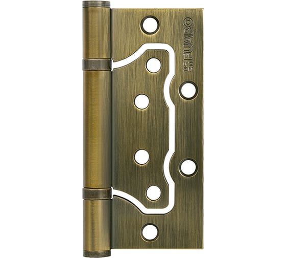 Универсальная петля без врезки Fuaro 500-2BB 100x2,5 WAB мат. бронза 32429