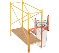 Кронштейн к лесам и фасадам POLIMER GROUP MTS4