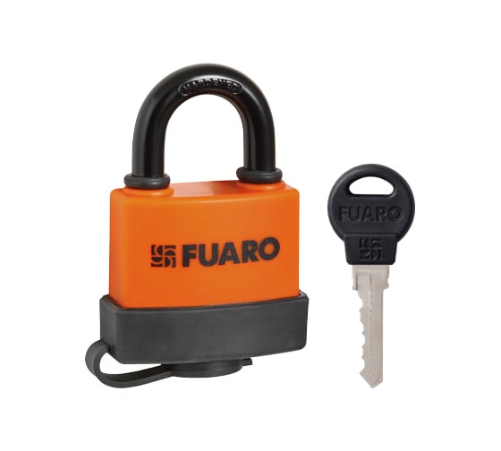 Навесной замок Fuaro PL-3650 50 мм 3 англ.кл. БЛИСТЕР 26401