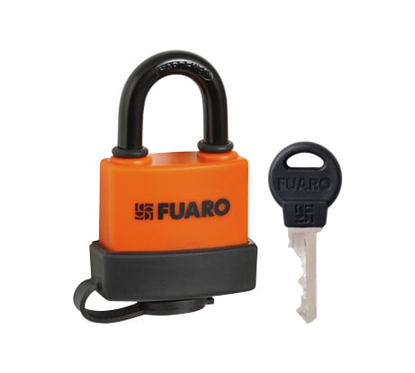 Навесной замок Fuaro PL-3640 40 мм 3 англ.кл. БЛИСТЕР 26399