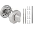 Поворотная ручка Fuaro DSS-02-BK6 нержавейка 35695 4