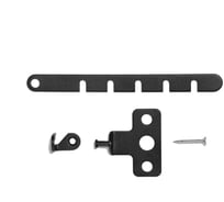 Оконный ограничитель Трибатрон "стандарт-2" 175 мм, чёрный муар 88469
