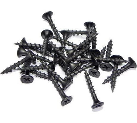 Саморез по дереву Dr. Bronz черный острый 3,5x35 мм, 10 кг 3535100