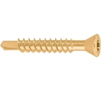 Шуруп для полов и паркета STARFIX 3.2x40 мм, желтый цинк, TORX10, 500 шт. в картонной упаковке SM-19808-500