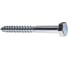 Шуруп STARFIX 10x80 мм, шестигранная головка, цинк, DIN 571, 600 шт. в коробе SM-63751-600 1