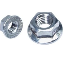 Гайка STARFIX М16, с фланцем, цинк, DIN 6923, 500 шт. в коробе SM-66051-500