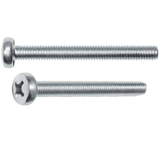 Винт STARFIX М8x90 мм, полусферическая головка, цинк, DIN 7985, 30 шт. в картонной упаковке SMC2-56252-30 1