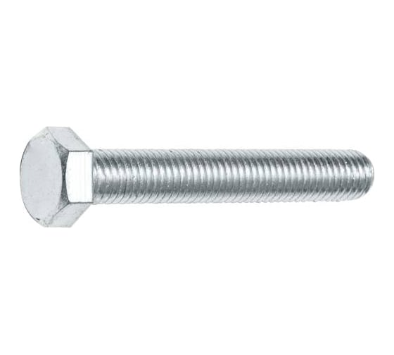 Шестигранный болт STARFIX М18x90 мм, цинк, класс прочности 5.8, DIN 933, 10 шт. в картонной упаковке SMC2-25543-10 1