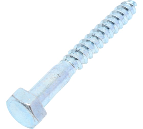 Шуруп STARFIX 12x100 мм, шестигранная головка, цинк, DIN 571, 250 шт. в коробе SM-65771-250
