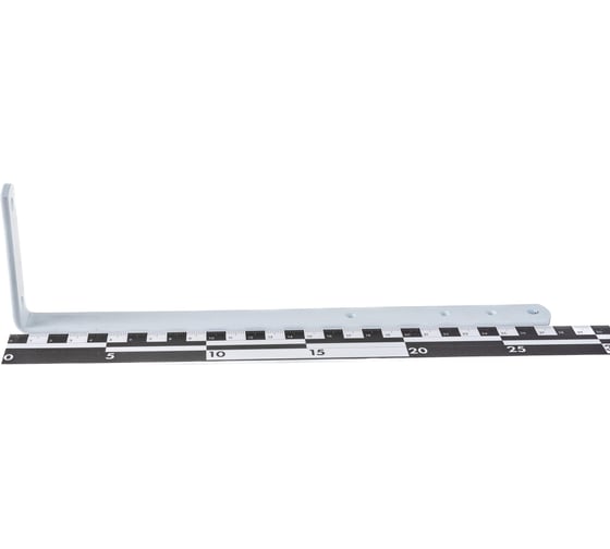 Кронштейн Невский Крепеж бытовой белый 80x280x20x4 мм 810143